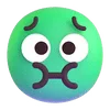 Стикер 53 Fluent Emoji - смайлы