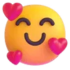 Стикер 14 Fluent Emoji - смайлы