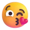 Стикер 17 Fluent Emoji - смайлы