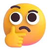 Стикер 32 Fluent Emoji - смайлы