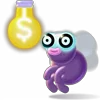 Стикер 12 Cartoon Fly