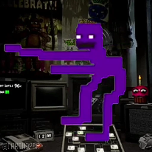 Стикер 25 FNAF