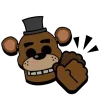Стикер 38 Fnaf Pins