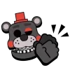 Стикер 58 Fnaf Pins