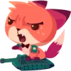 😾 Эмодзи «Фокси» для Telegram