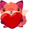 ❤️ Эмодзи «Фокси» для Telegram
