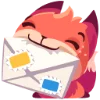📨 Эмодзи «Фокси» для Telegram