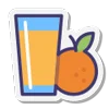 Стикер 12 Food