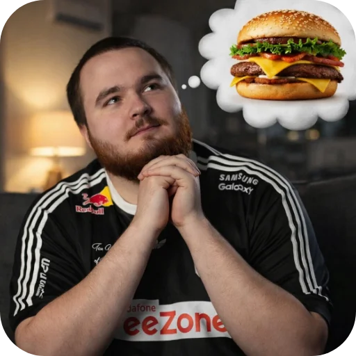 🖼 Стикер «Food ESPORTS создатель» для Telegram