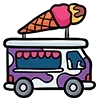 Стикер 24 Food Icons