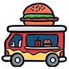 Стикер 34 Food Icons