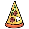 Стикер 45 Food Icons