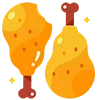 Стикер 52 Food Icons