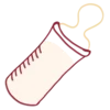 🍼 Эмодзи «Иконки для мам + буквы» для Telegram