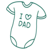 👕 Эмодзи «Иконки для мам + буквы» для Telegram