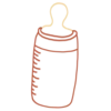🍼 Эмодзи «Иконки для мам + буквы» для Telegram
