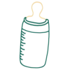 🍼 Эмодзи «Иконки для мам + буквы» для Telegram