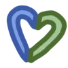 🍓 Эмодзи «Сине-зелёные буквы» для Telegram