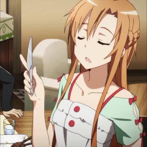 🤩 Стикер «Yuuki Asuna» для Telegram