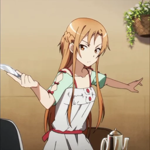 🤩 Стикер «Yuuki Asuna» для Telegram