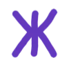 💜 Эмодзи «Фиолетовые буквы, таблички» для Telegram