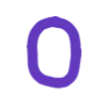💜 Эмодзи «Фиолетовые буквы, таблички» для Telegram