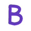 💜 Эмодзи «Фиолетовые буквы, таблички» для Telegram