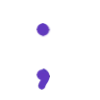 💜 Эмодзи «Фиолетовые буквы, таблички» для Telegram