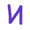 💜 Эмодзи «Фиолетовые буквы, таблички» для Telegram