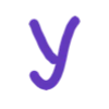 💜 Эмодзи «Фиолетовые буквы, таблички» для Telegram
