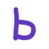 💜 Эмодзи «Фиолетовые буквы, таблички» для Telegram
