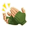 Стикер 3 Fortnite Emojis