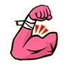 Стикер 47 Fortnite Emojis