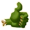 Стикер 27 Fortnite Emojis