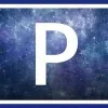 Стикер 20 Буквы-таблички в рамке, и иконки