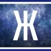 Стикер 10 Буквы-таблички в рамке, и иконки