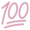 💯 Эмодзи «Пак иконок для оформления, таблички и цифры» для Telegram