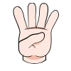 🖐 Эмодзи «Пак иконок для оформления, таблички и цифры» для Telegram