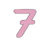 7⃣ Эмодзи «Пак иконок для оформления, таблички и цифры» для Telegram