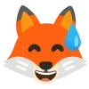 Стикер 6 Fox Emoji 1