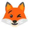 Стикер 10 Fox Emoji 1