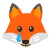 Стикер 22 Fox Emoji 1