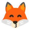 Стикер 12 Fox Emoji 1