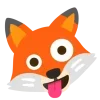 Стикер 33 Fox Emoji 1