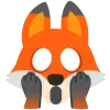 Стикер 52 Fox Emoji 1
