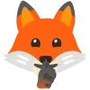 Стикер 46 Fox Emoji 1