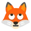 Стикер 56 Fox Emoji 1