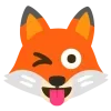 Стикер 32 Fox Emoji 1