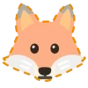 Стикер 42 Fox Emoji 1