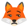 Стикер 55 Fox Emoji 1